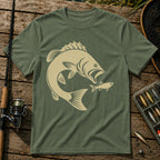 Big Fish T-Shirt in Military