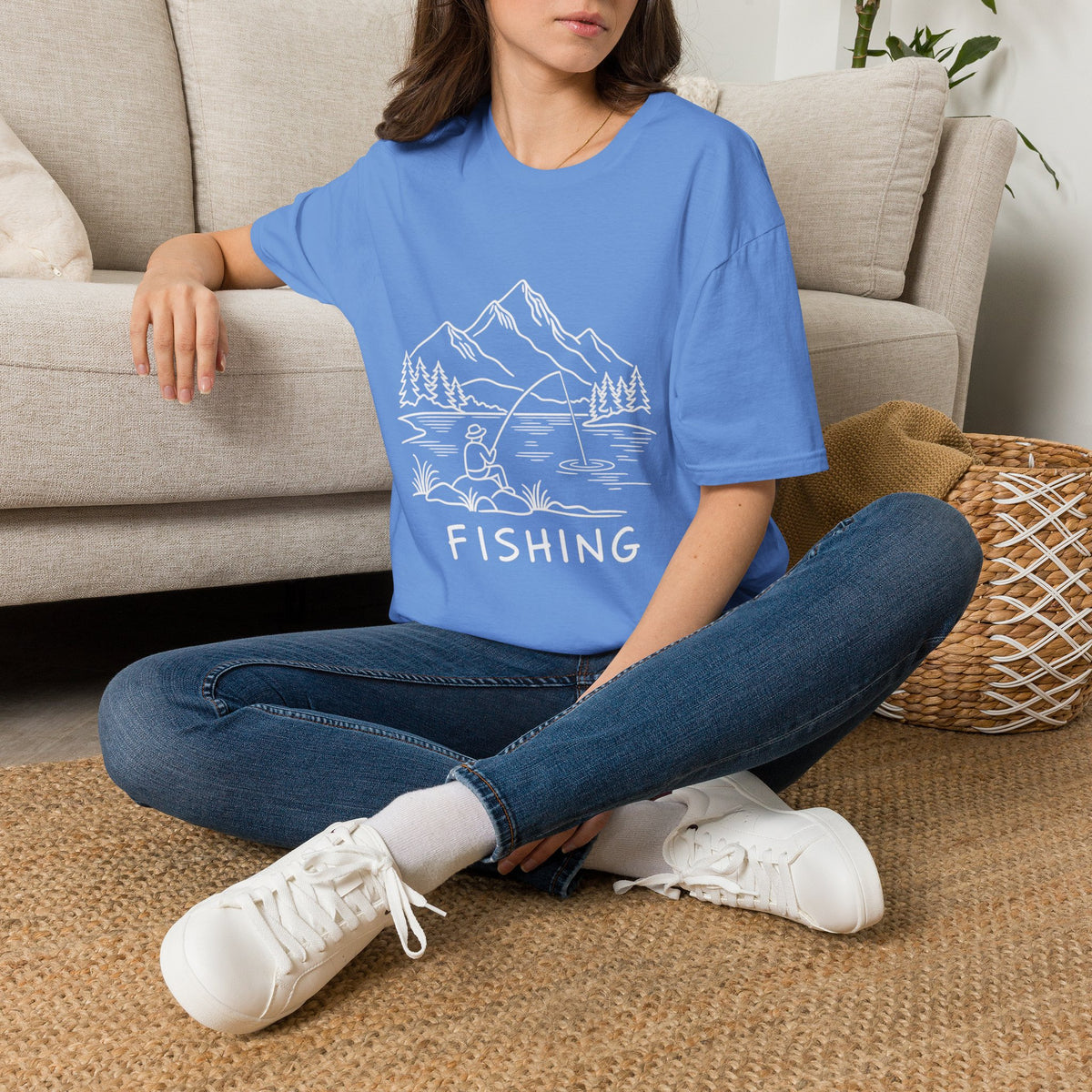Fishing Landscape T-Shirt