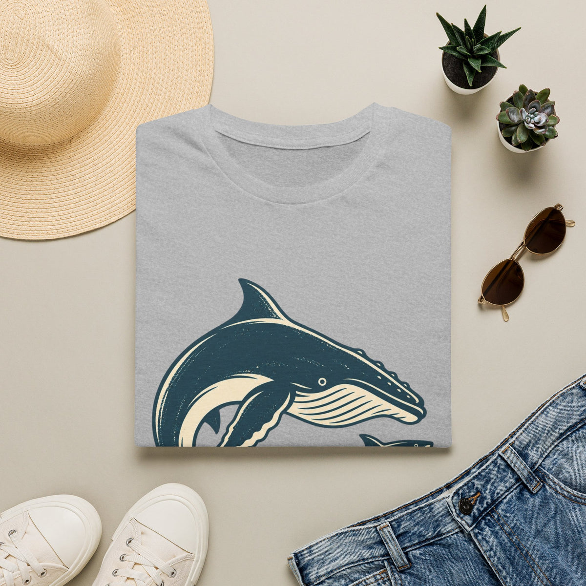 Whale And Shark T-Shirt