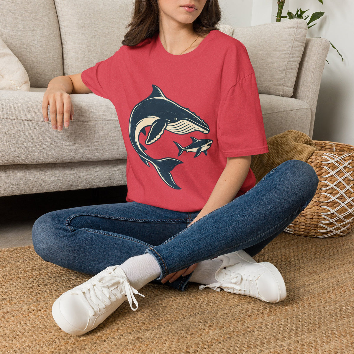 Whale And Shark T-Shirt