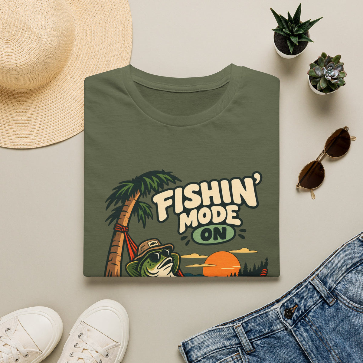 Fishing Mode T-Shirt