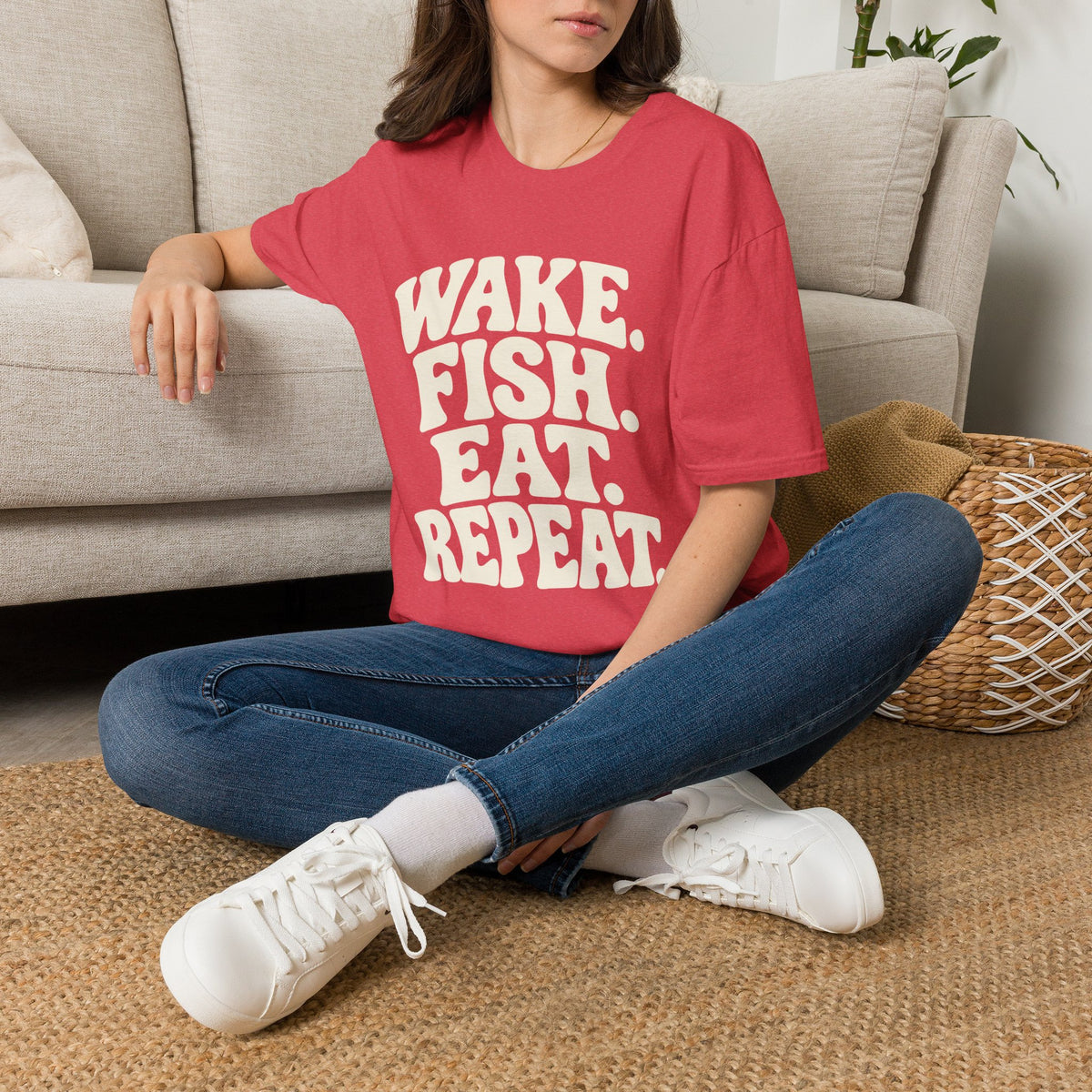 Wake Fish Eat Repeat T-Shirt