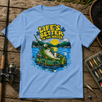 Life on Water T-Shirt in Blue