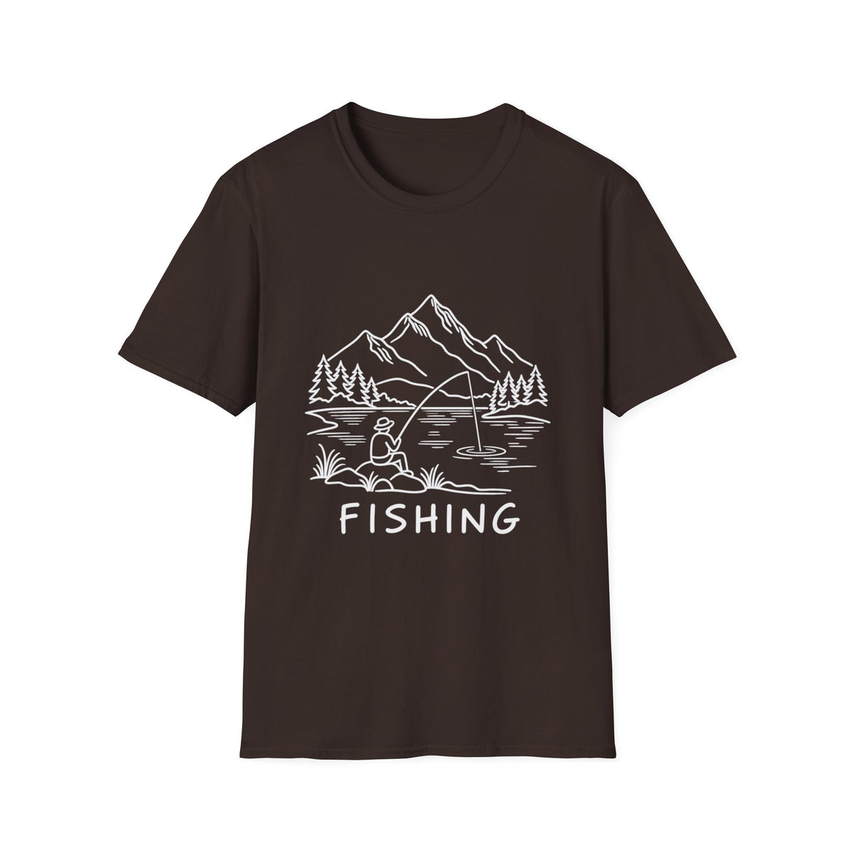 Fishing Landscape T-Shirt