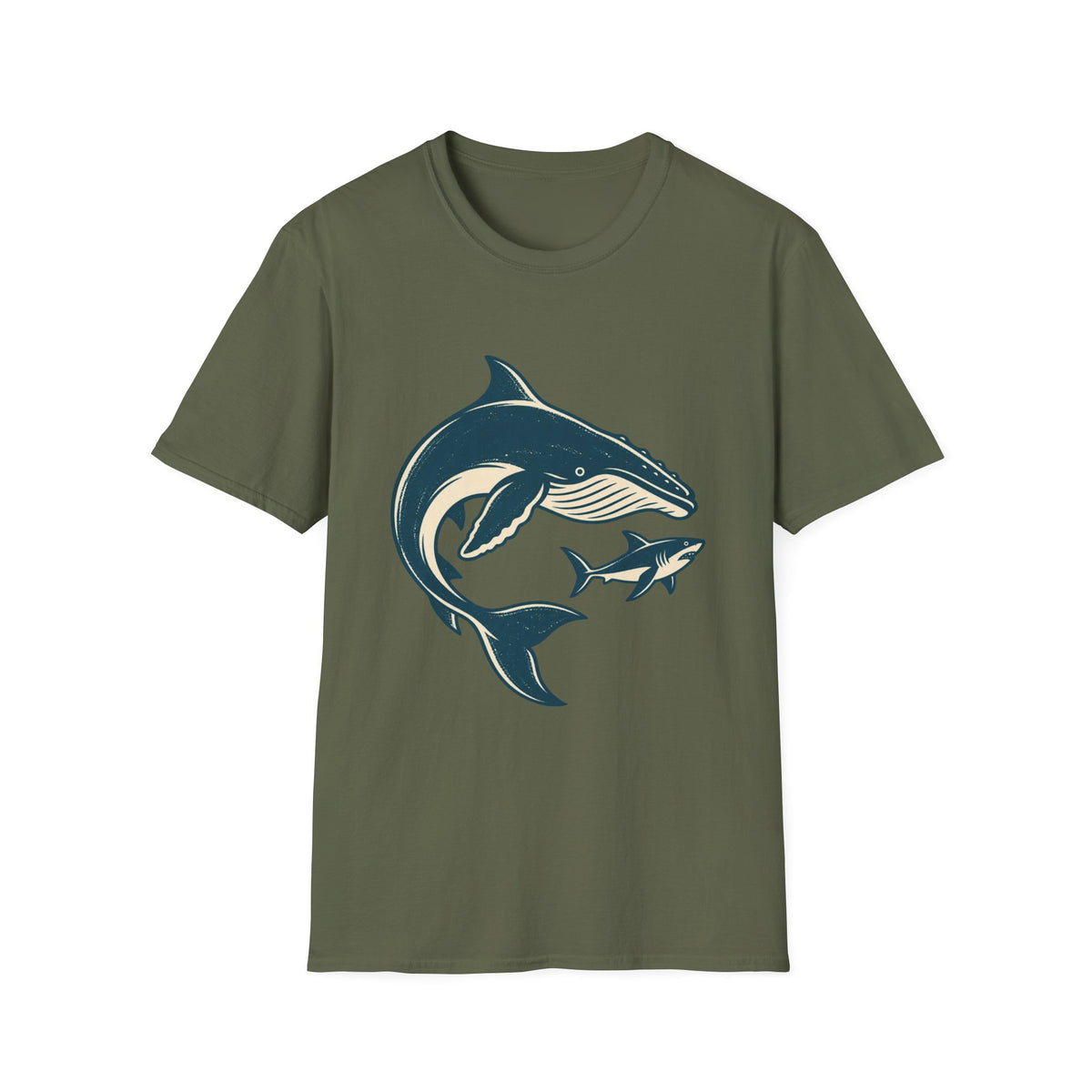 Whale And Shark T-Shirt
