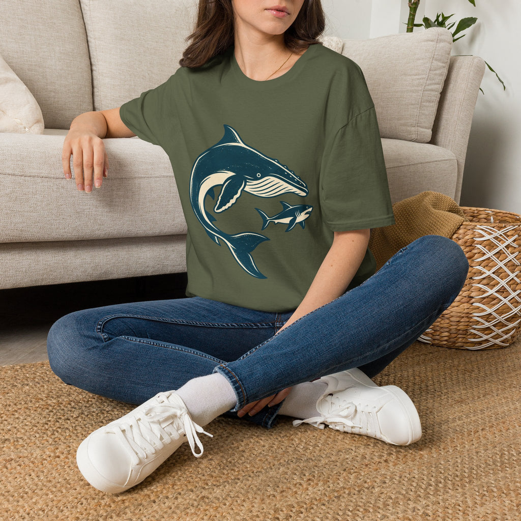Whale And Shark T-Shirt