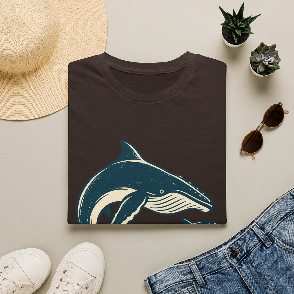 Whale And Shark T-Shirt
