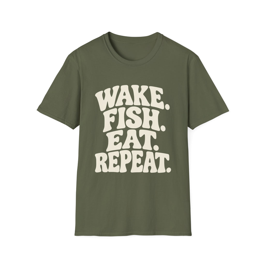 Wake Fish Eat Repeat T-Shirt