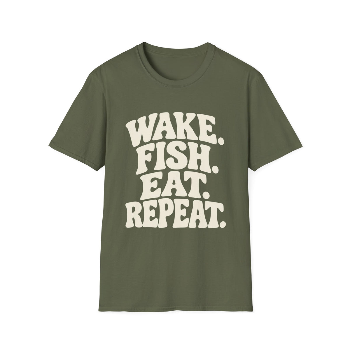 Wake Fish Eat Repeat T-Shirt