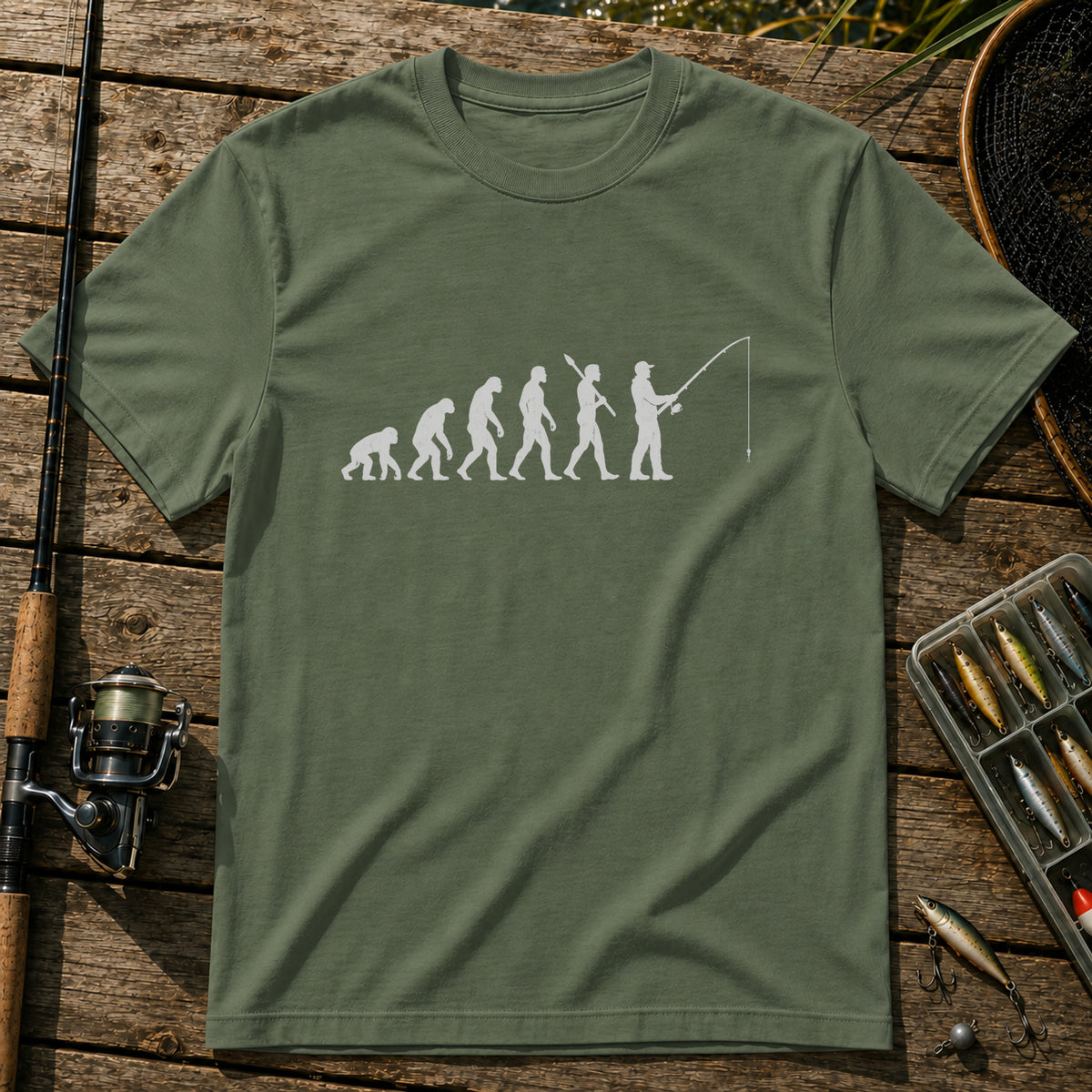 Evolution T-Shirt in Military