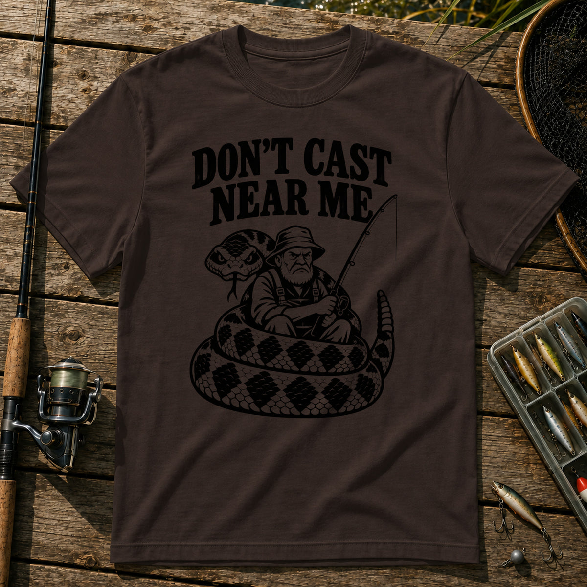 Near Me T-Shirt in Brown