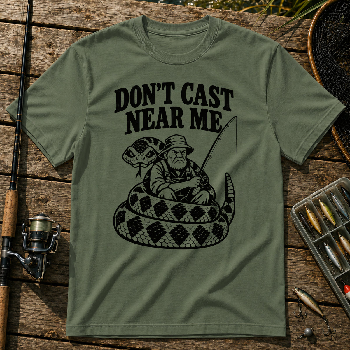 Near Me T-Shirt in Military