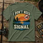 No Signal T-Shirt in Military