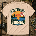 No Signal T-Shirt in Cream