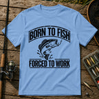 Born To Fish T-Shirt in Blue
