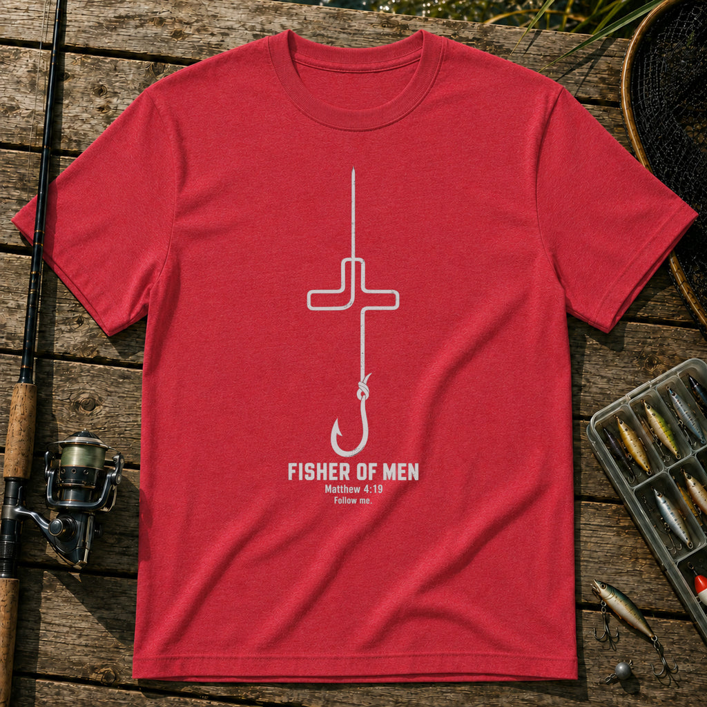 Fisher Of Men T-Shirt in Red