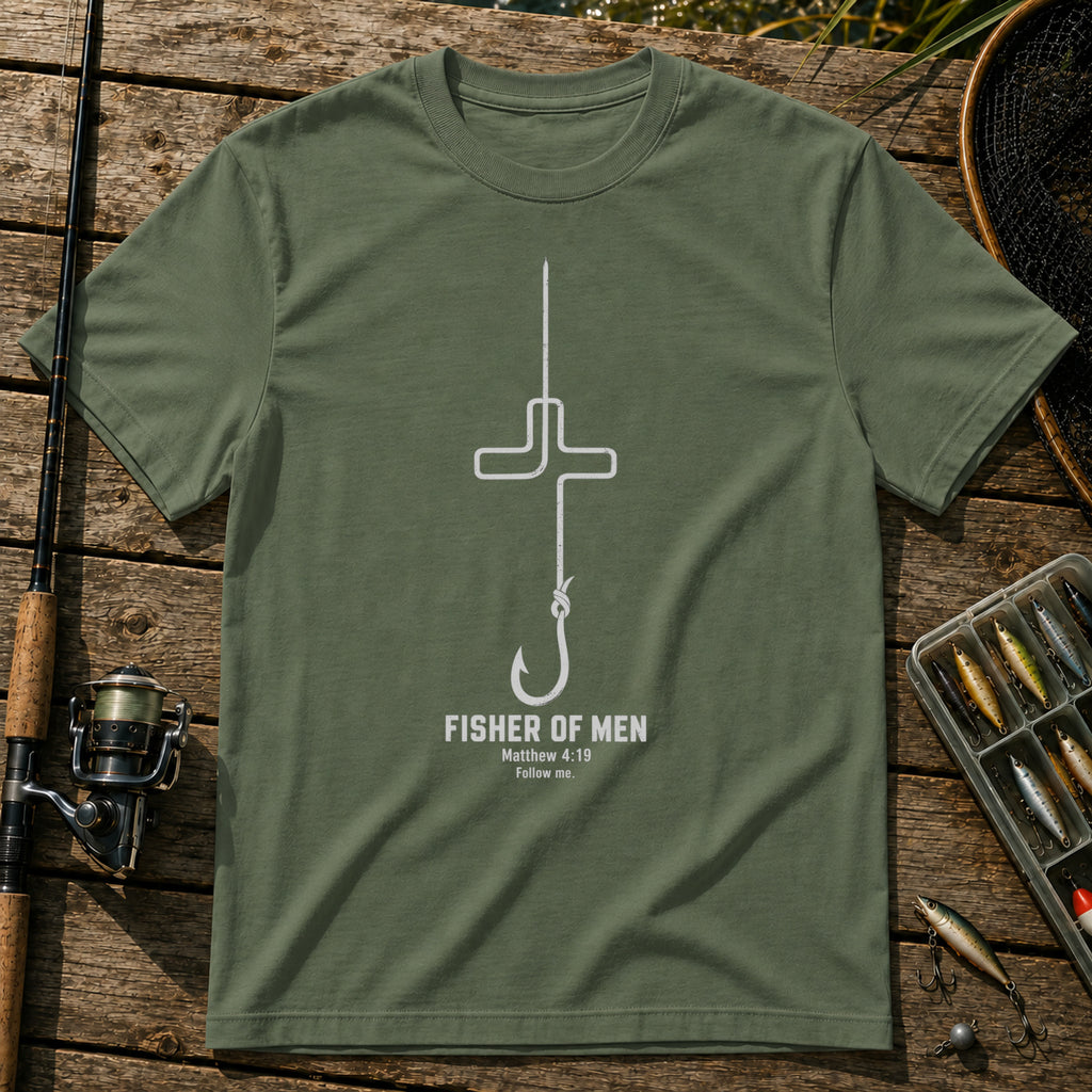 Fisher Of Men T-Shirt in Military