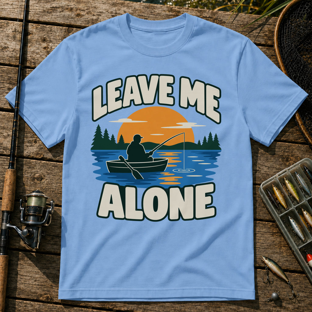 Fisher Leave Alone T-Shirt in Blue