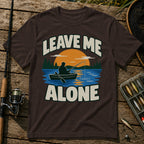 Fisher Leave Alone T-Shirt in Brown