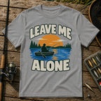 Fisher Leave Alone T-Shirt in Grey
