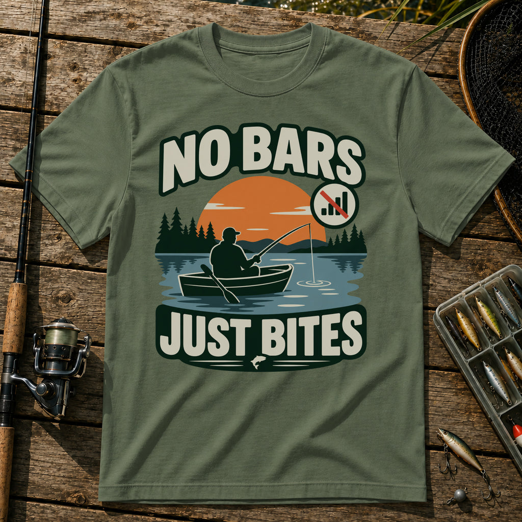 Just Bites T-Shirt in Military