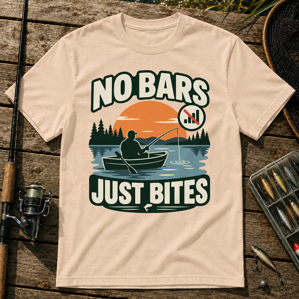 Just Bites T-Shirt in Cream