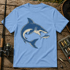 Shark And Fish T-Shirt in Blue