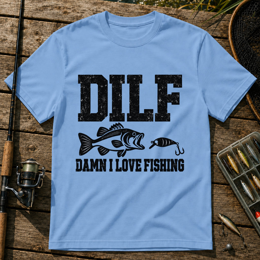 Dilf T-Shirt in Blue