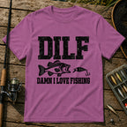 Dilf T-Shirt in Berry