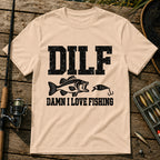 Dilf T-Shirt in Cream