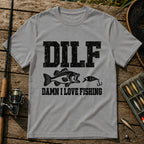 Dilf T-Shirt in Grey