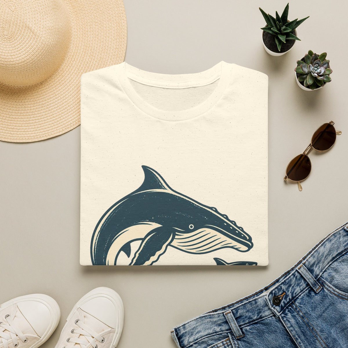 Whale And Shark T-Shirt