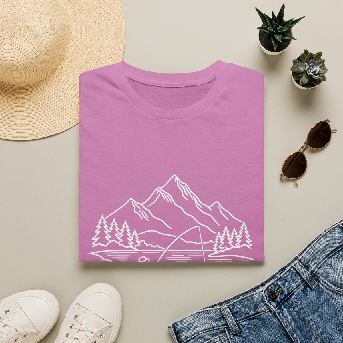 Fishing Landscape T-Shirt