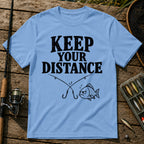 Keep Distance T-Shirt in Blue
