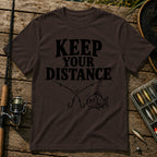 Keep Distance T-Shirt in Brown