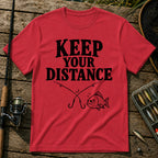 Keep Distance T-Shirt in Red