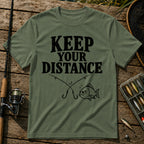 Keep Distance T-Shirt in Military