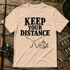 Keep Distance T-Shirt in Cream