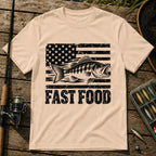 Fast Food US T-Shirt in Cream