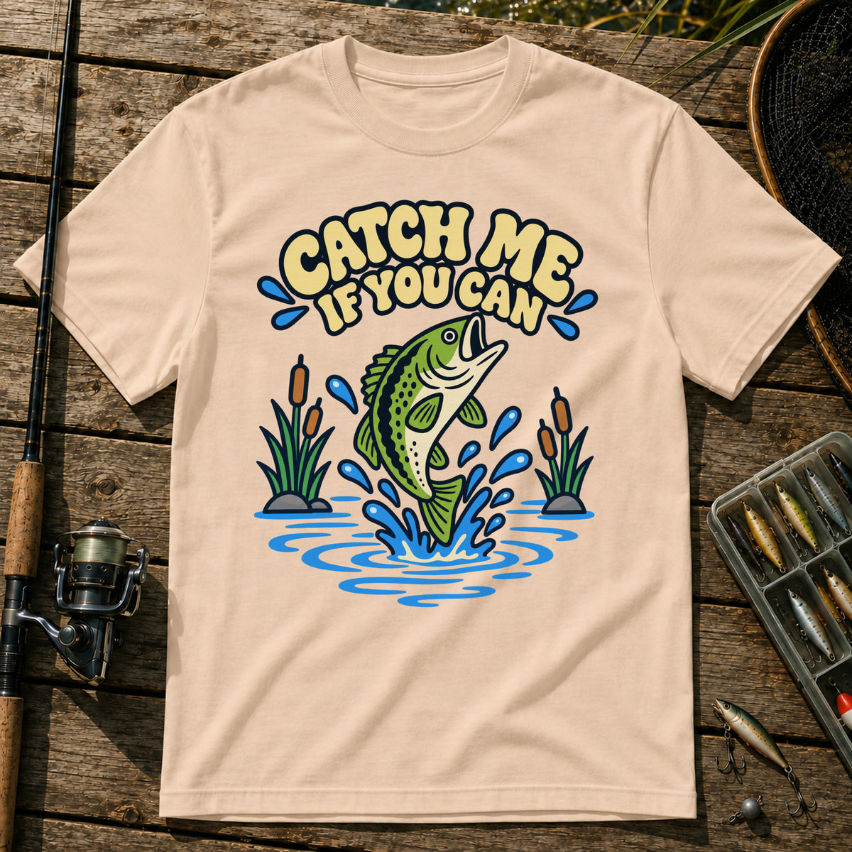 Catch Me T-Shirt in Cream