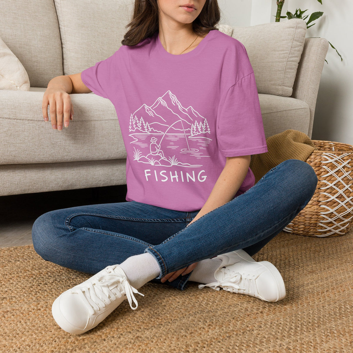 Fishing Landscape T-Shirt