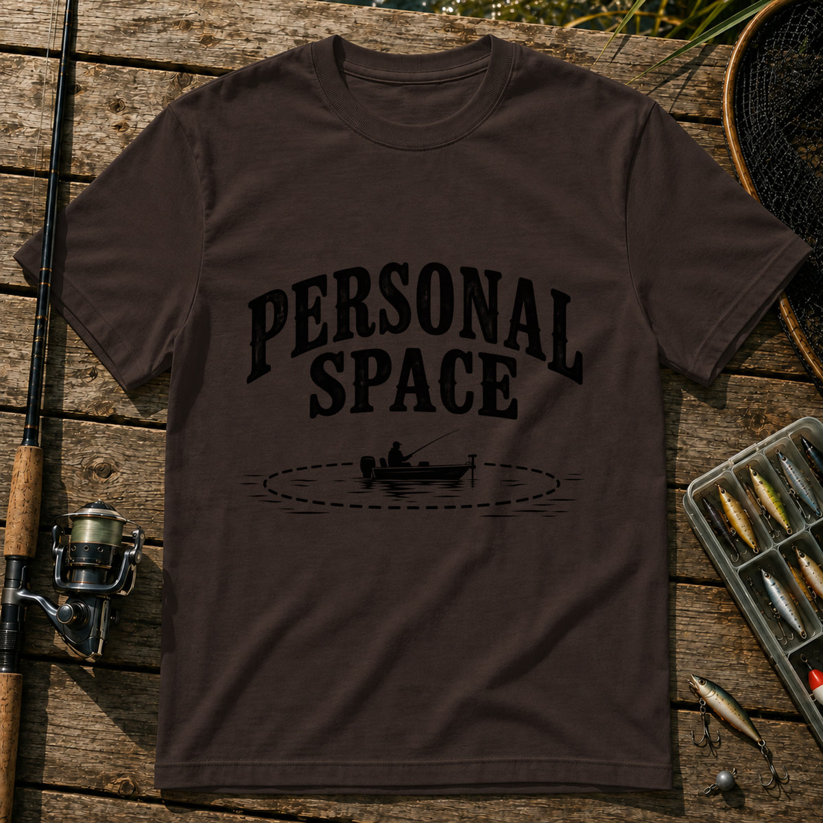 Personal Space T-Shirt in Brown