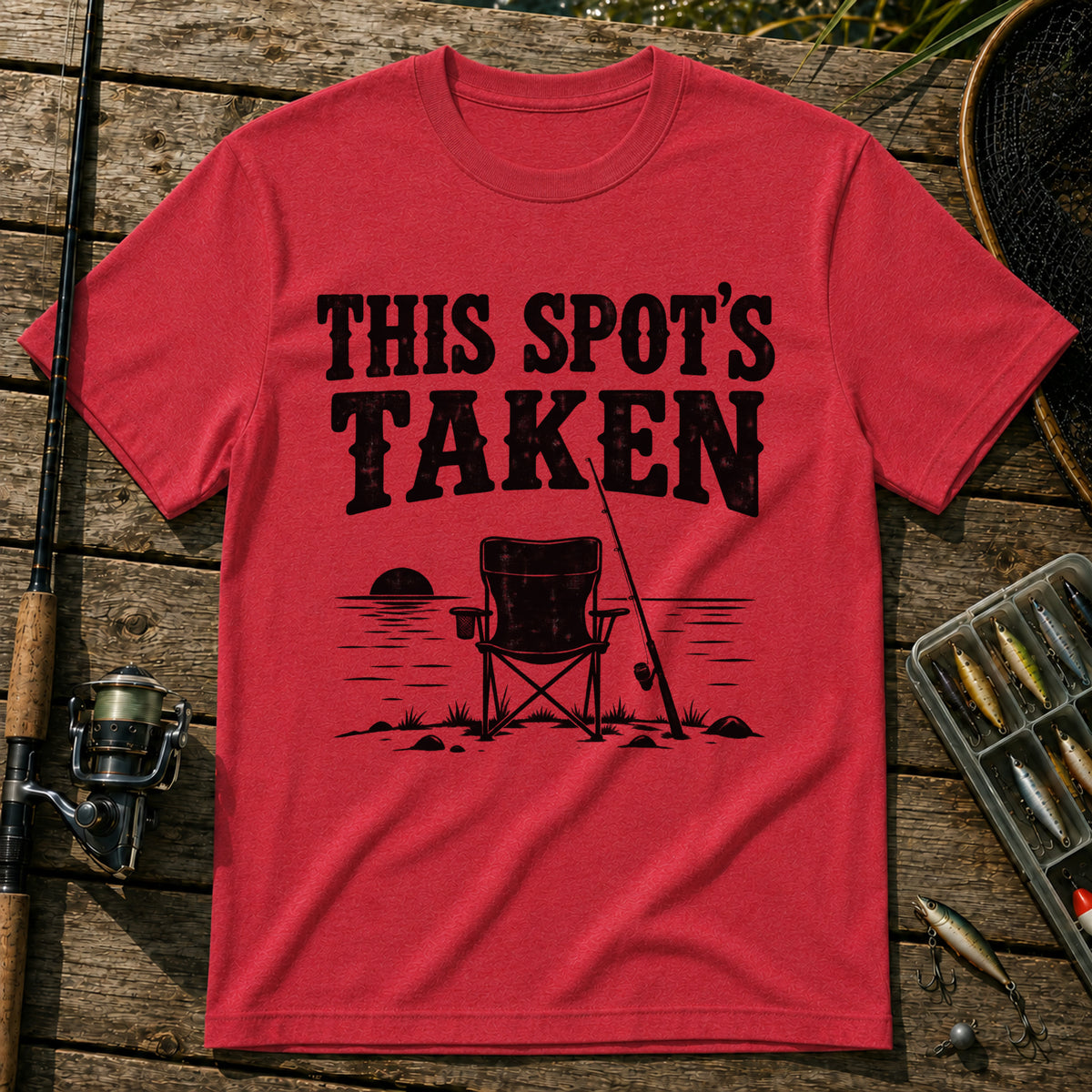 Spot Is Taken T-Shirt in Red