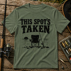 Spot Is Taken T-Shirt in Military