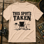 Spot Is Taken T-Shirt in Cream