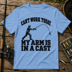 In A Cast T-Shirt in Blue