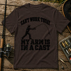 In A Cast T-Shirt in Brown