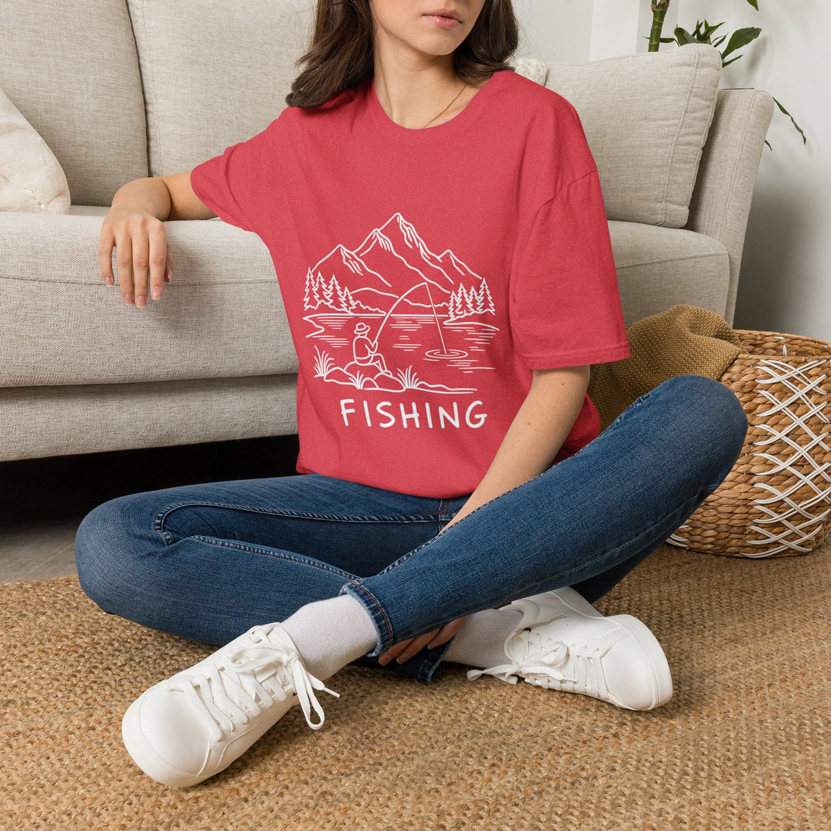 Fishing Landscape T-Shirt