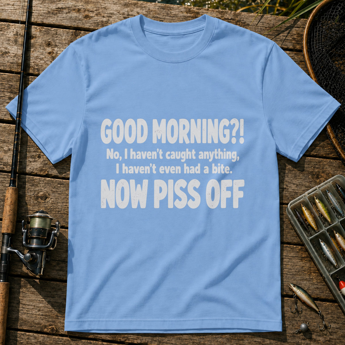 Bad Start T-Shirt in Blue