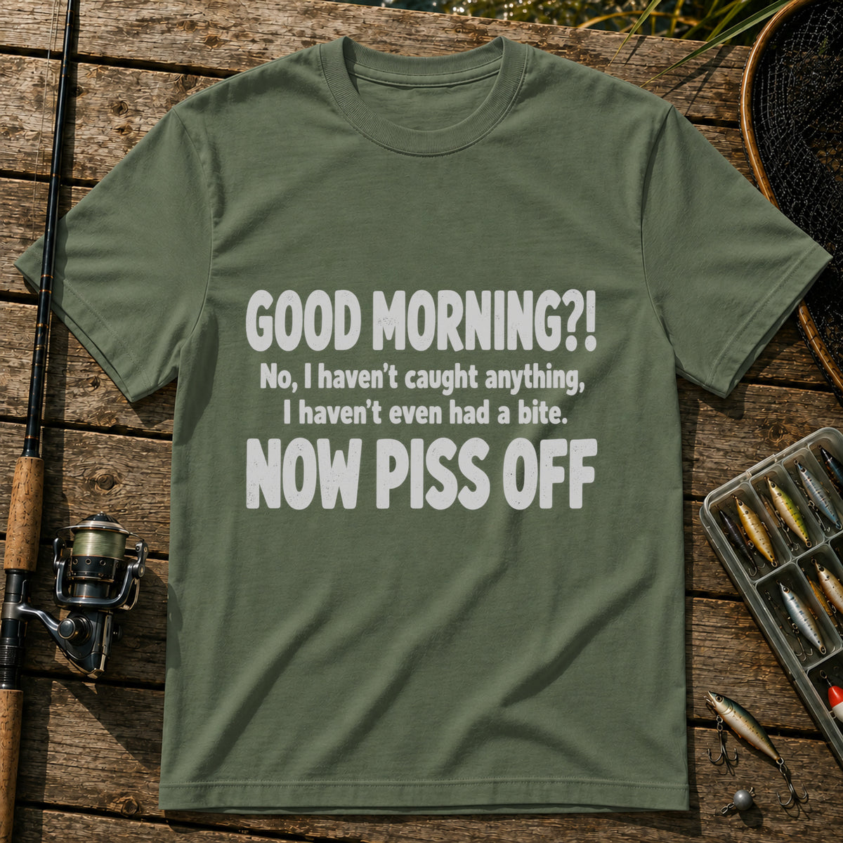 Bad Start T-Shirt in Military